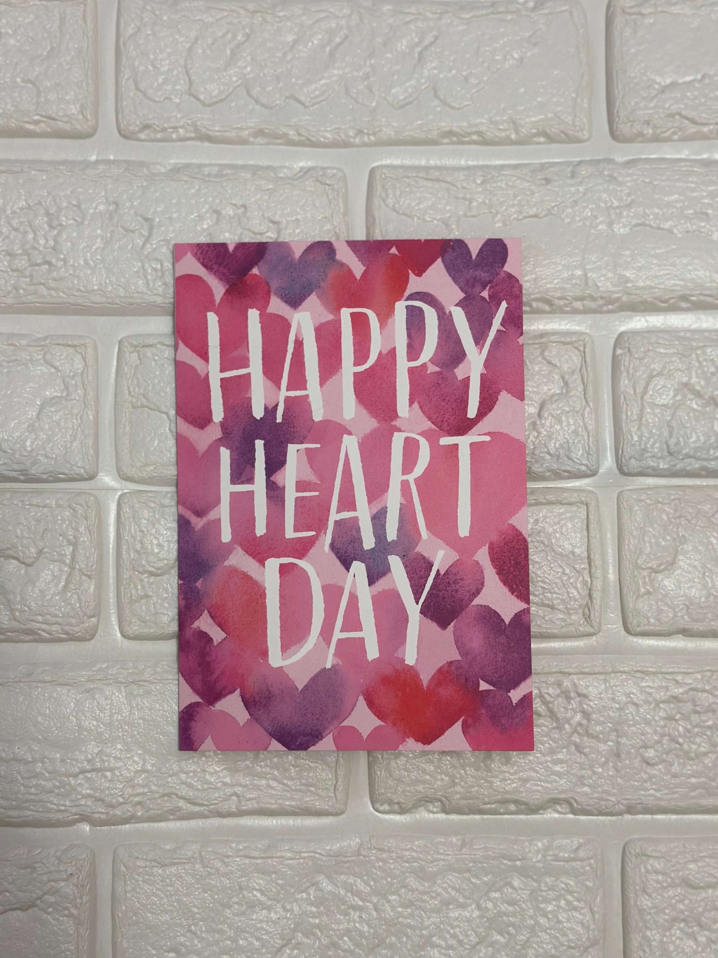 1 "Happy Heart Day" Card
