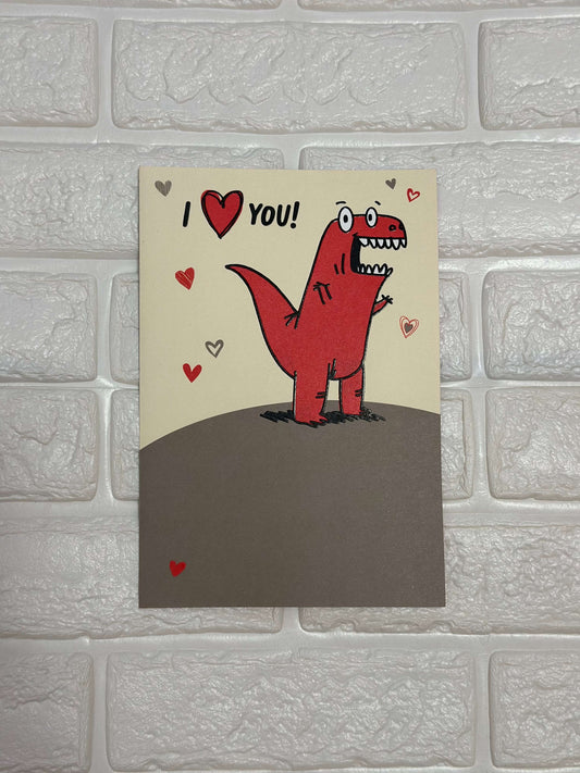 18 "I Love You" Card