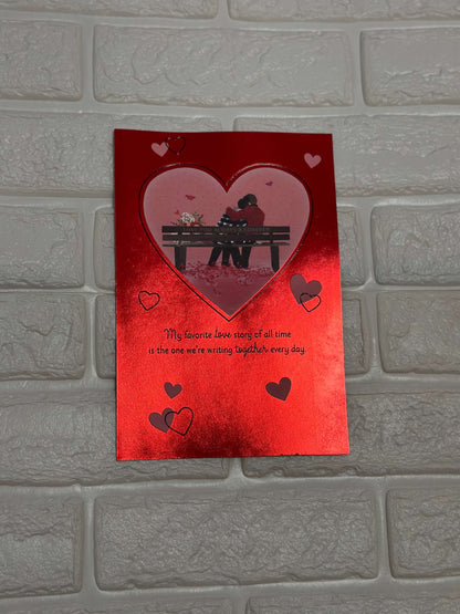 13 "My Favorite Love Story Of All Time" Card