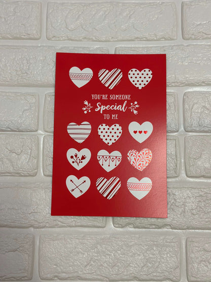 7 "You're Someone Special To Me" Card